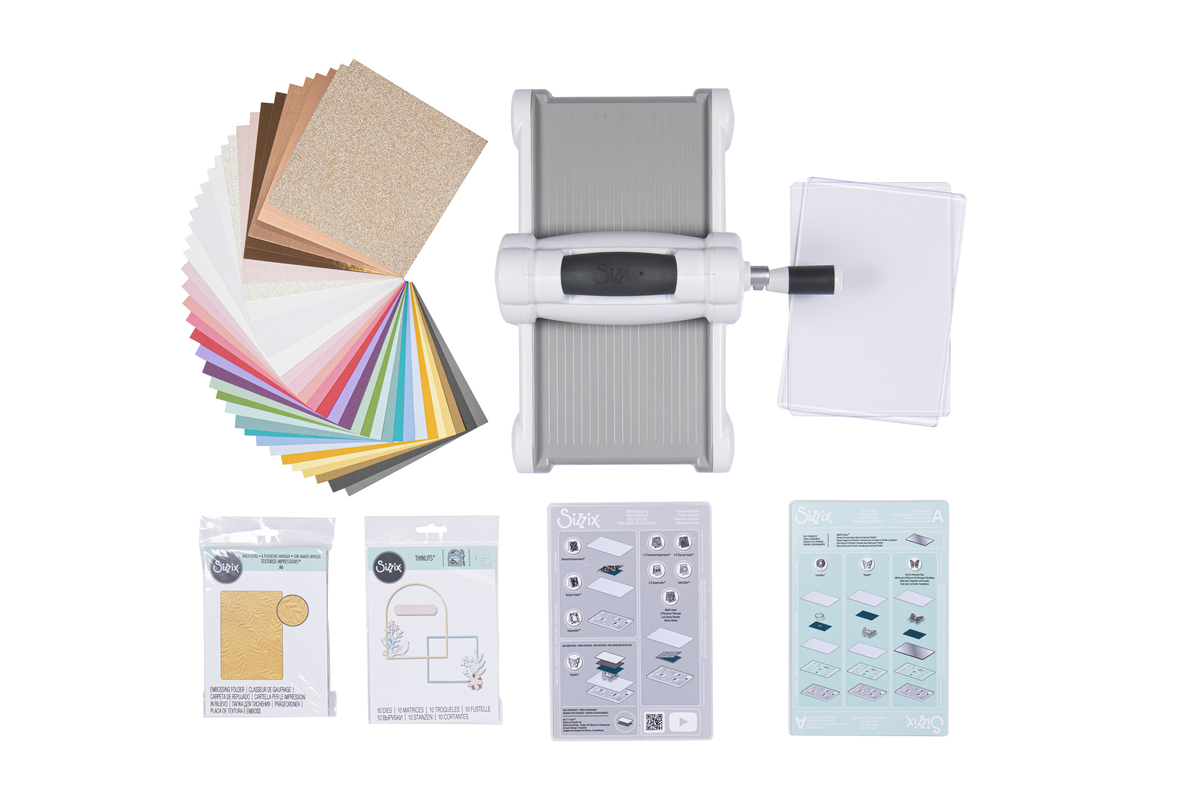 NEW! Sizzix Big Shot Plus Starter Kit Unboxing and Demonstration