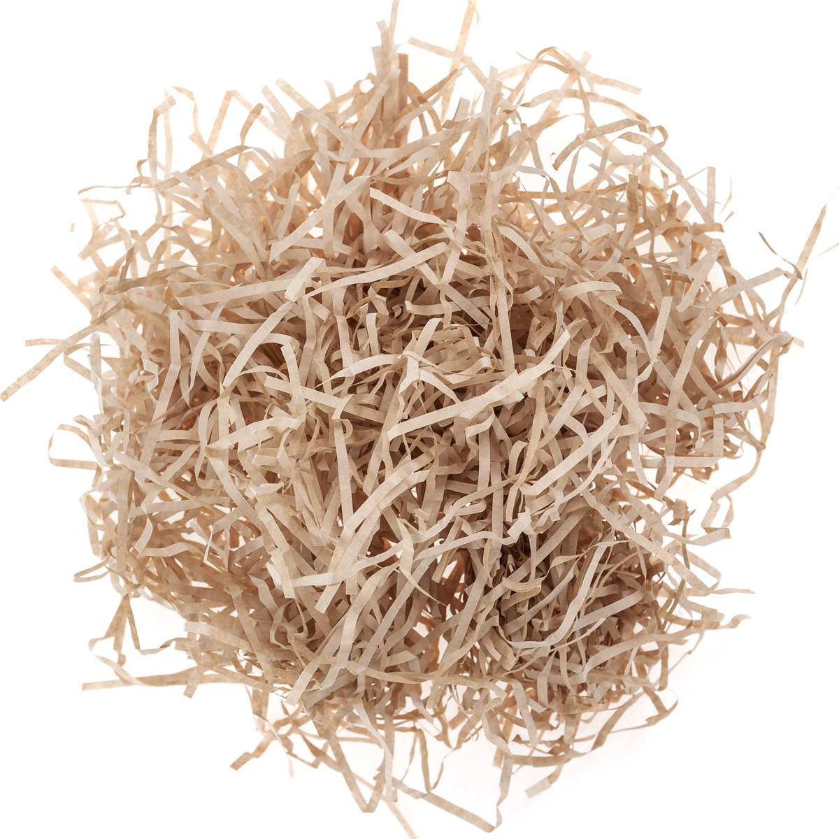 Natural Brown Crinkle Cut Paper Shred Filler - 3mm